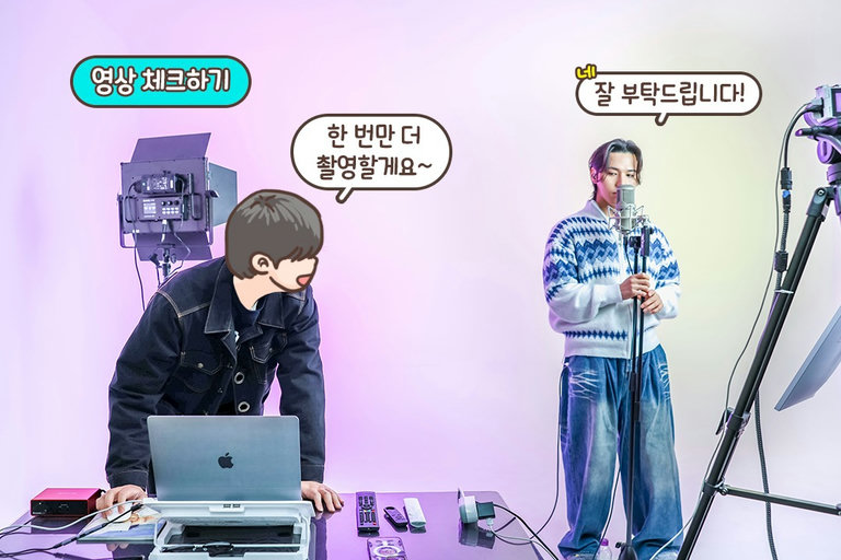 유튜브에도 업로드하고 개인 소장도 하고!
