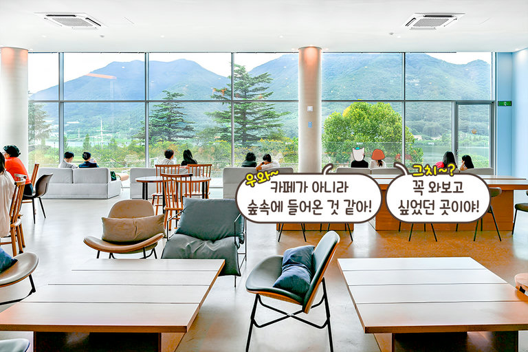 이렇게 큰~ 카페 본 적 있나요?😎