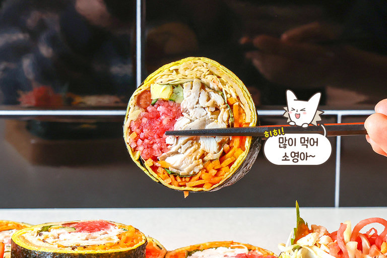 No 탄수화물! 단백질 폭발 치폴레 닭가슴살 키토마끼😻